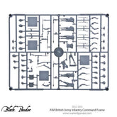 AWI British Army Infantry Command Sprue